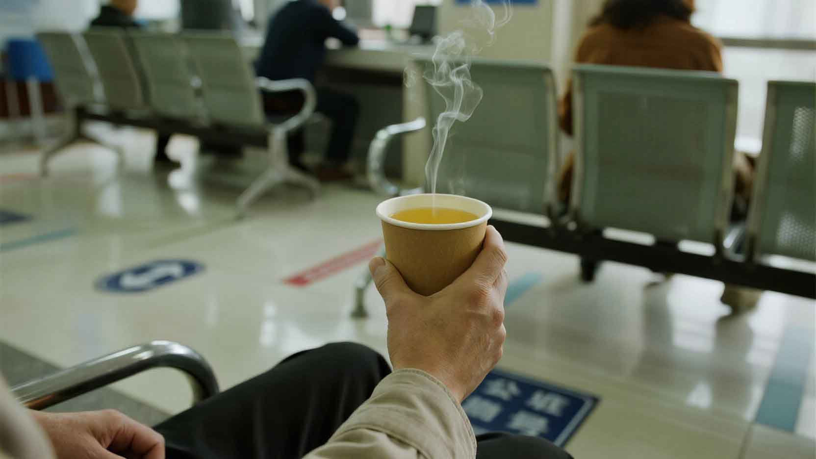 政务大厅中的灵霁饮品机